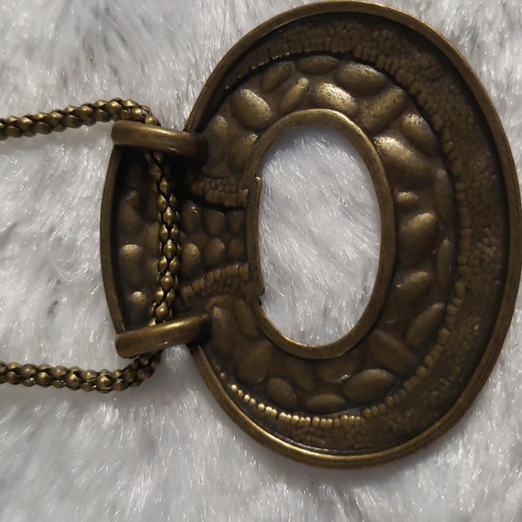 Paparazzi Retro Rebel - Copper Necklace And Earrings - Picture 12 of 13